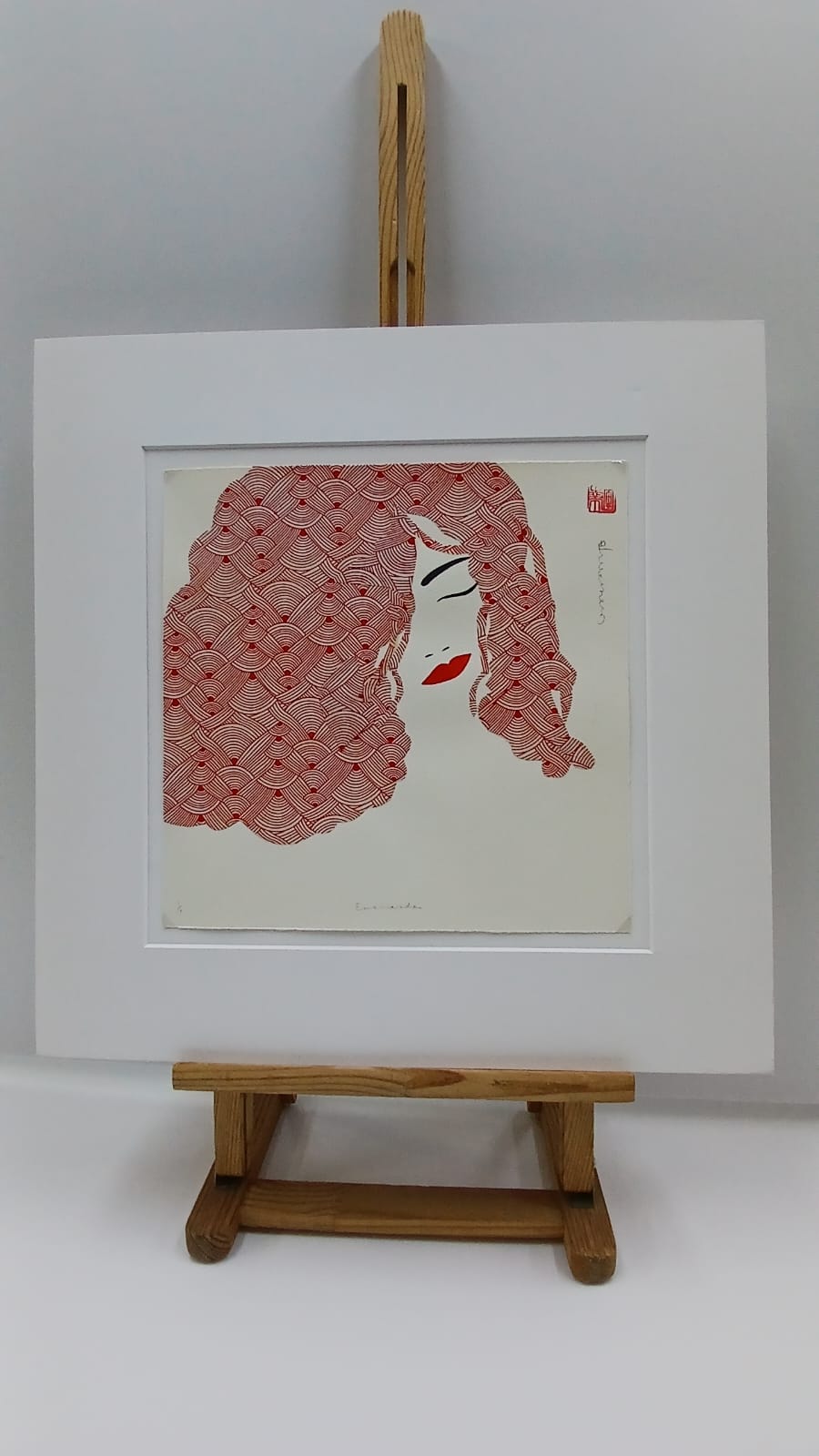 Obra de Cristina Gayarre — Retrato femenino