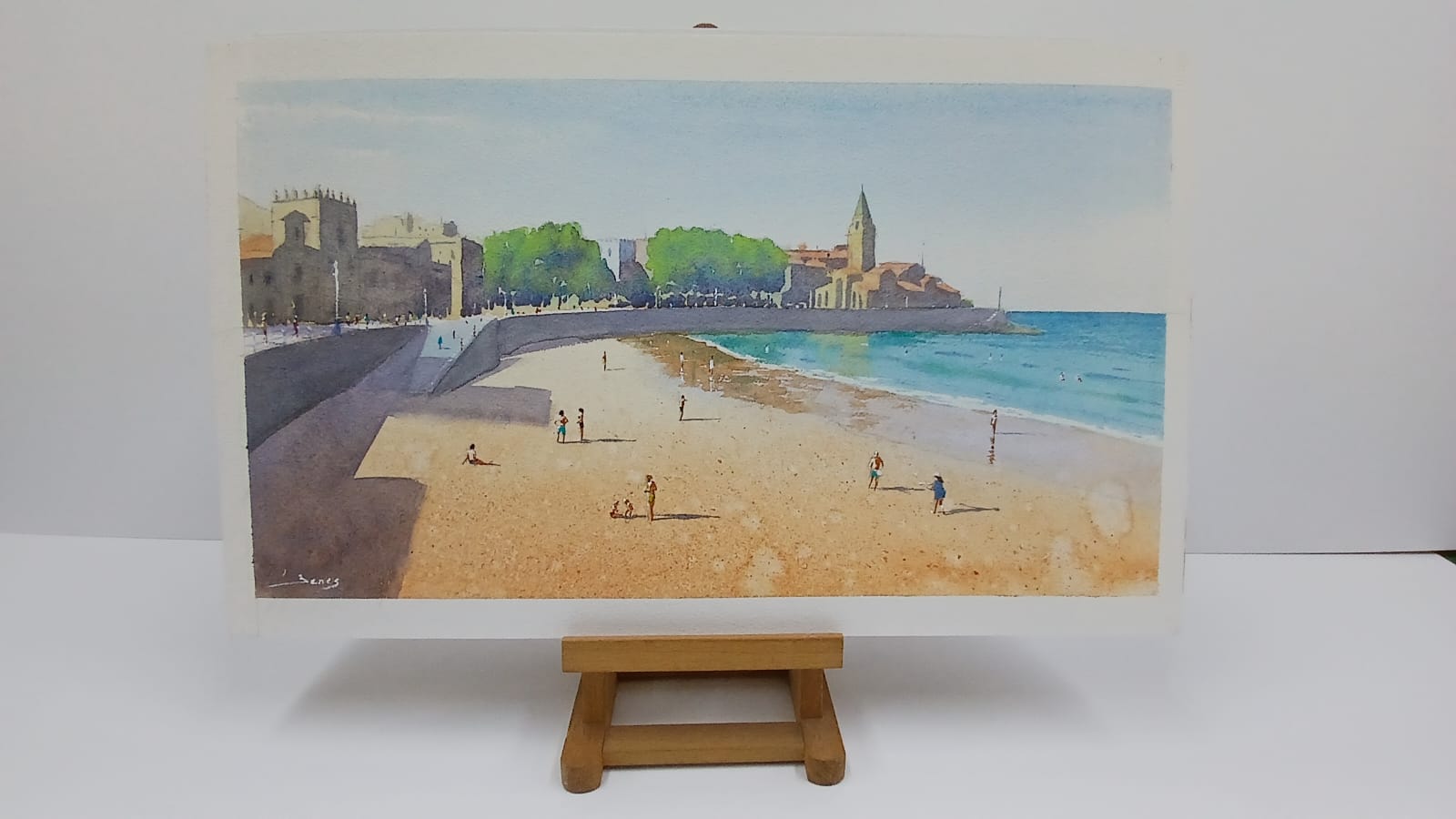 Obra de Marc Benes — Playa San Lorenzo
